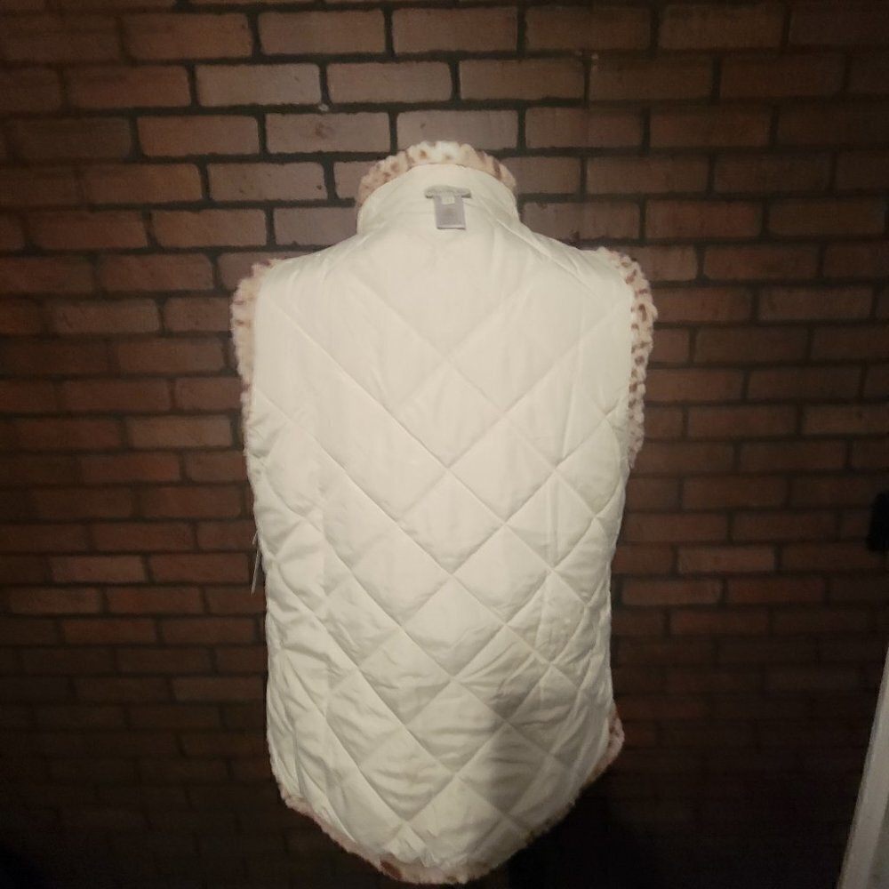 Multiples Reversible vest. Size Large NWT - image 2